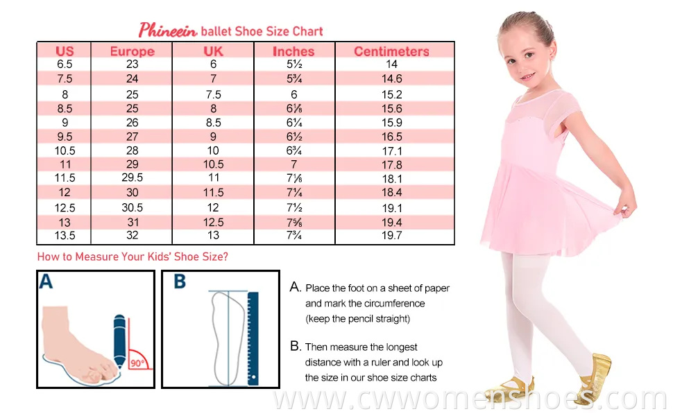 Flat Ballet Dance Shoes Highly Elastic Canvas Girls Ballerina Shoes for Toddler